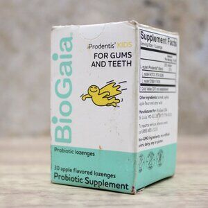 BioGaia Probiotic For Kids To Promote Healthy Gums And Teeth EXP 10/25 NEW